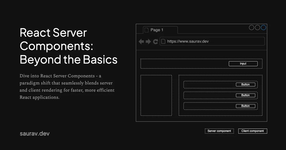 React Server Components: Beyond the Basics